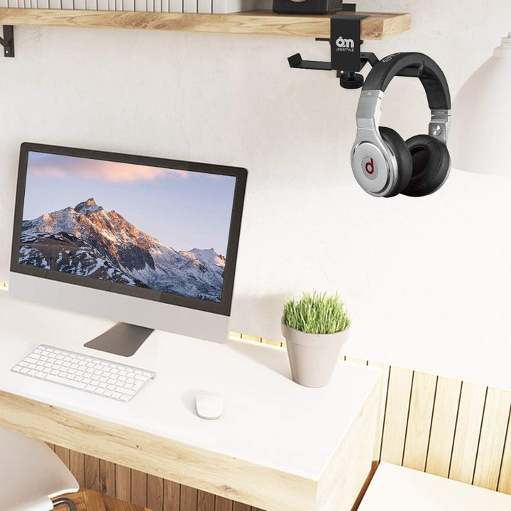 6amLifestyle Kopfhörer Ständer, Universal Kopfhörerhalter aus Aluminium Earphone Holder Headset Stän