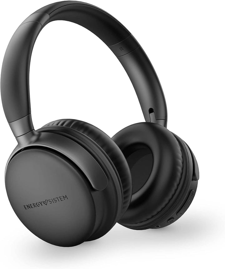 Energy Sistem Power Radio Bluetooth-Kopfhörer (FM-Radio, 45 Stunden Akku, MicroSD-MP3-Player, Deep B