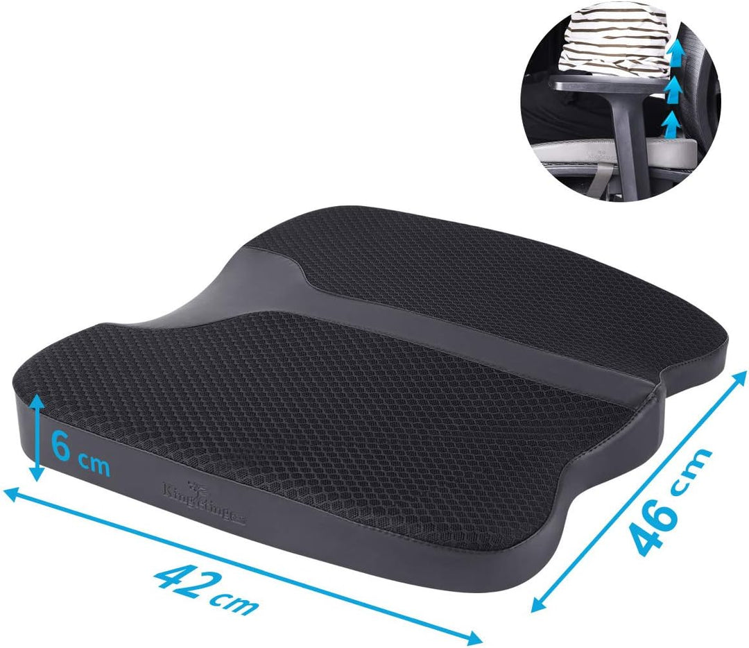Livtribe Autositzkissen, Gedächtnis Schaum Sitzkissen Polster, bequemes und atmungsaktives Kissen fü
