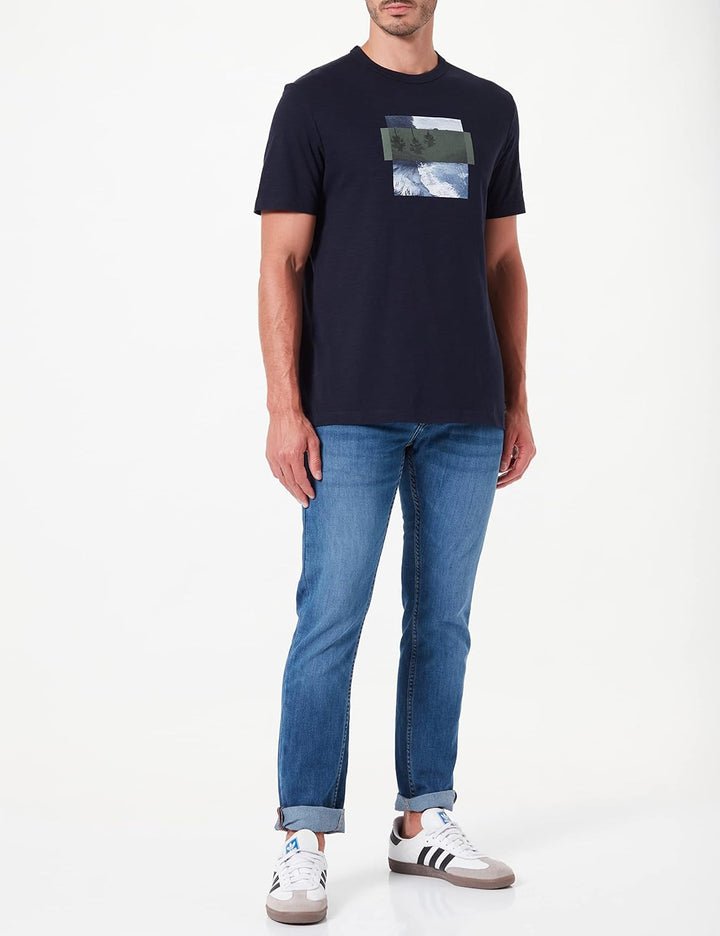 MUSTANG Herren Oregon Tapered Jeans 33W / 34L Mittelblau 804, 33W / 34L Mittelblau 804