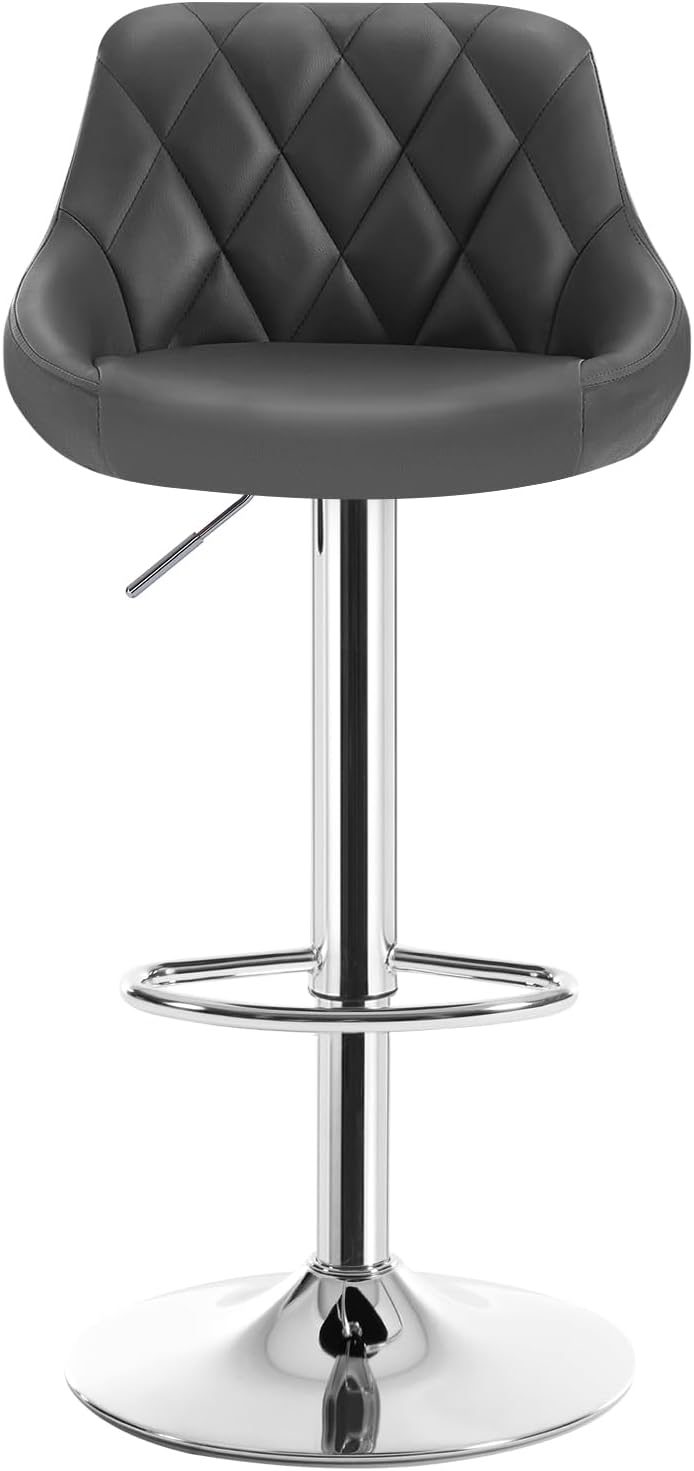 WOLTU 4er Set Barhocker Bistrohocker Tresenhocker Barstuhl Höhenverstellbar, Drehbar, Sitzfläche aus