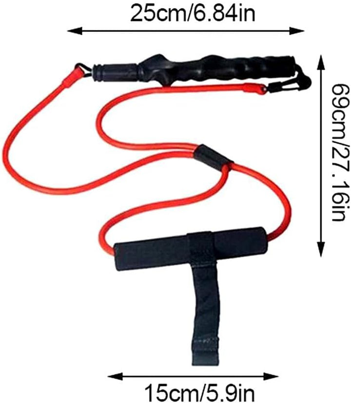 HUSHUI Golf Gym Power Swing Trainer Widerstandsbänder, Golf Swing Trainer Indoor Golf Übungsbänder S