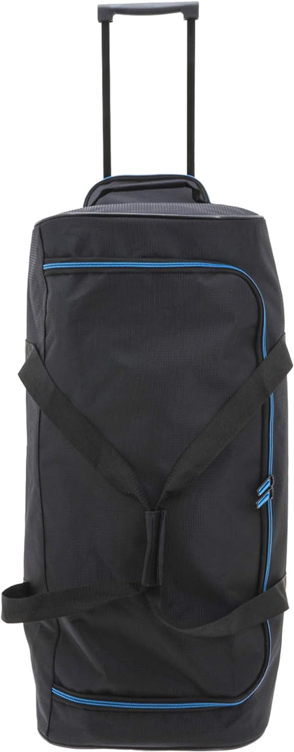 1,7 kg Leichte Reisetasche Rollen Trolley 75 Li Gross Sporttasche Schwarz Bowatex