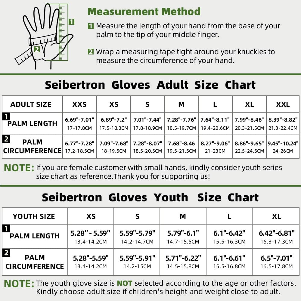 Seibertron Pro 3.0 Elite Ultra-Stick Sports Receiver/Empfänger Handschuhe American Football Gloves J