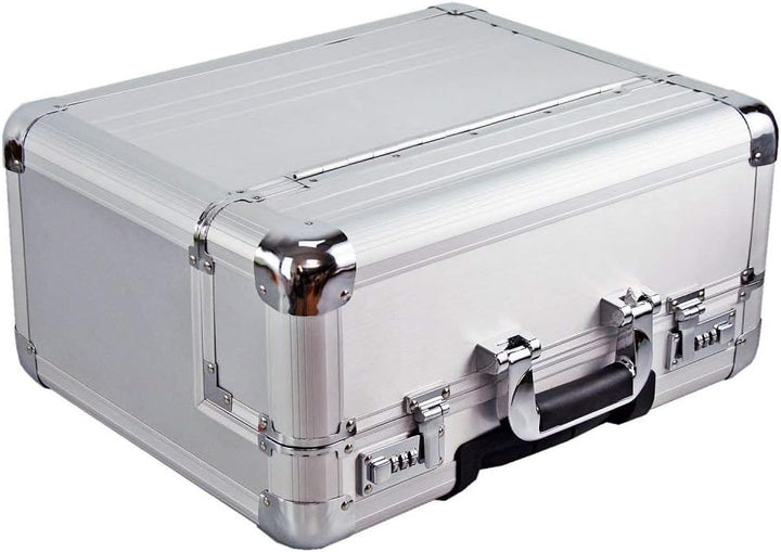 Bowatex Alukoffer Alu Trolley Aktenkoffer Pilotenkoffer Aluminiumkoffer 48 cm