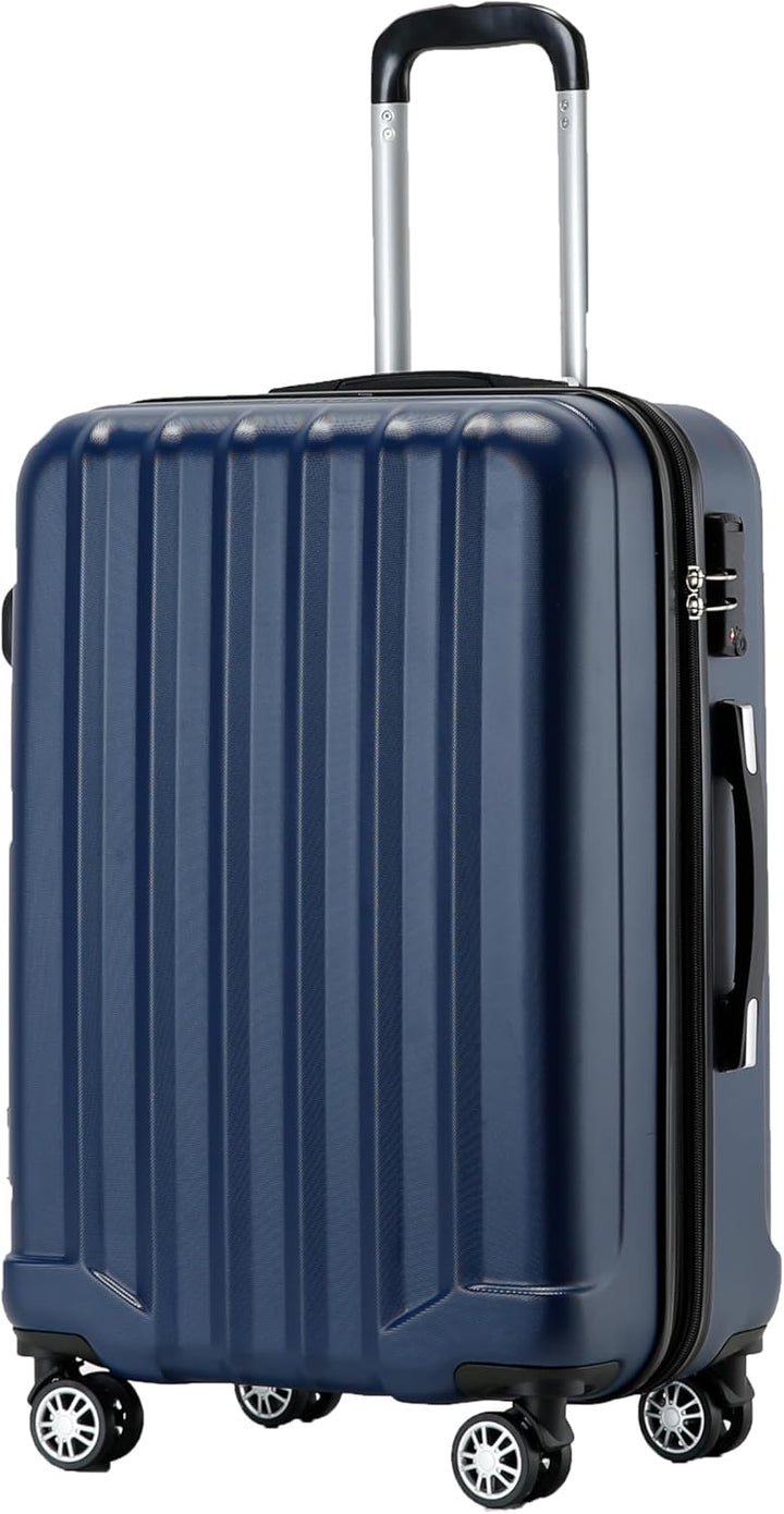 BEIBYE TSA-Schloss 2080 Gepäck Zwillingsrollen Reisekoffer Koffer Trolley Hartschale Dehnungsfuge (D