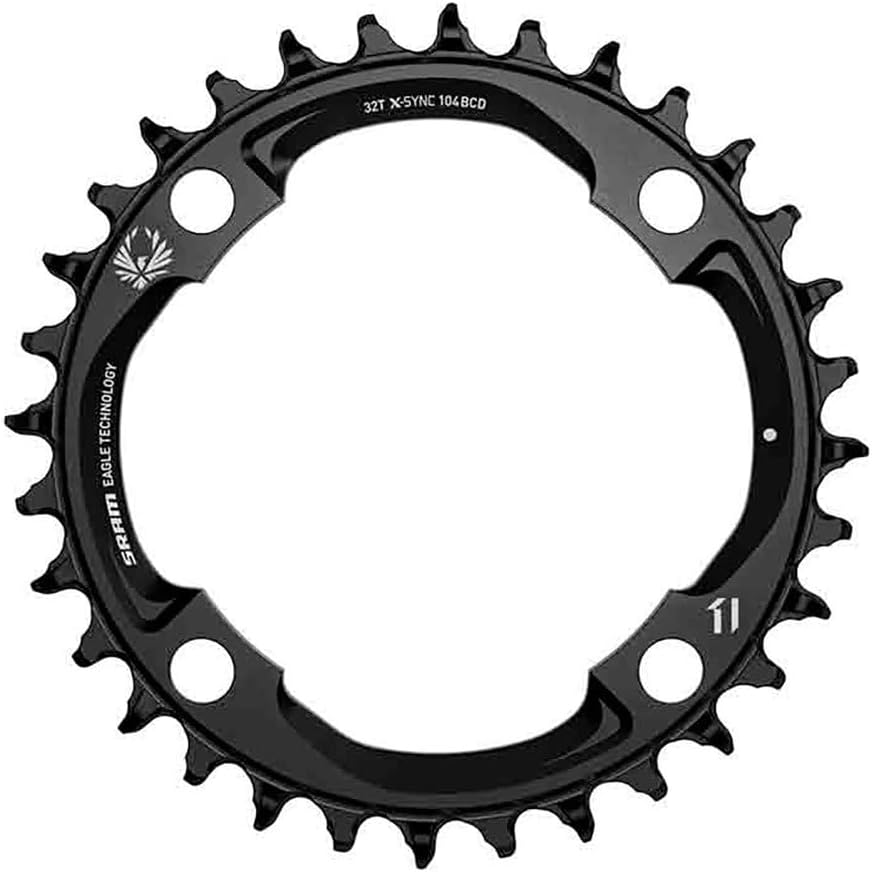 Sram X-sync Eagle Kettenblätter Einheitsgrösse Schwarz, Einheitsgrösse Schwarz