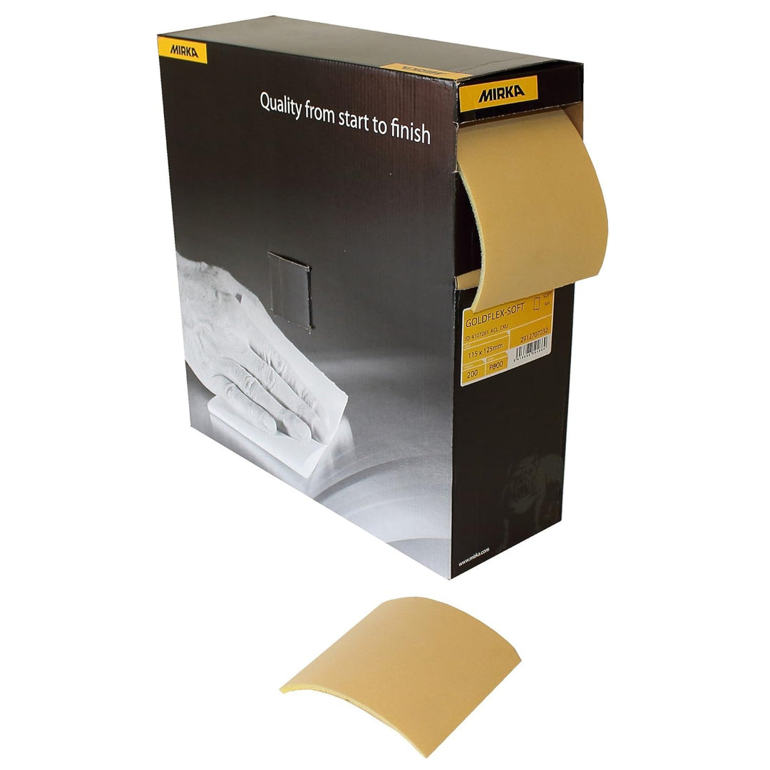 Mirka 1975529 2912707081 Goldflex weich 115 mm x 25 m P800
