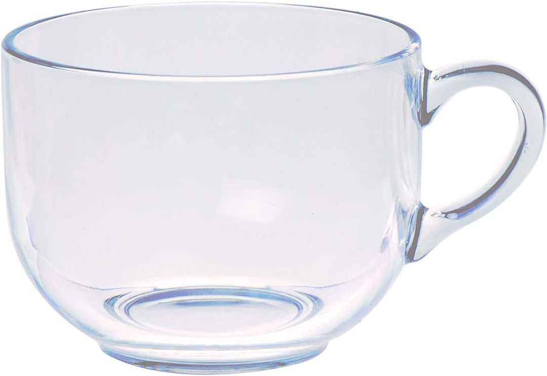 Excelsa Essential Set mit 3 grossen Jumbo-Tassen aus Glas, durchsichtig, 3 Stück (1er Pack), 3, 3 St