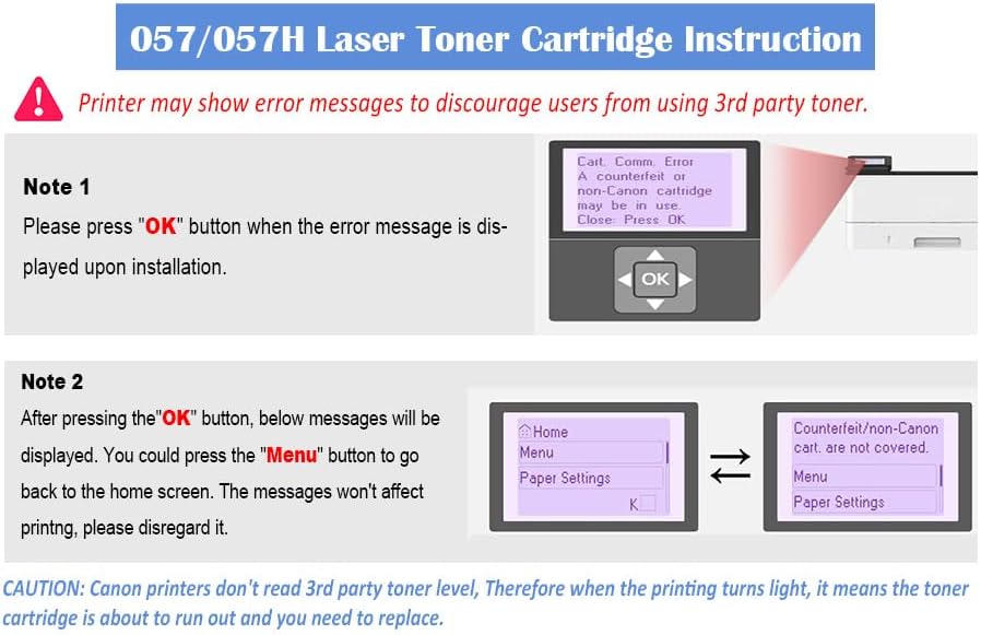 Tonerkartusche kompatibel 057 Schwarz Standard 3100 Seiten für Canon MF450 MF451DW MF452DW MF453DW M