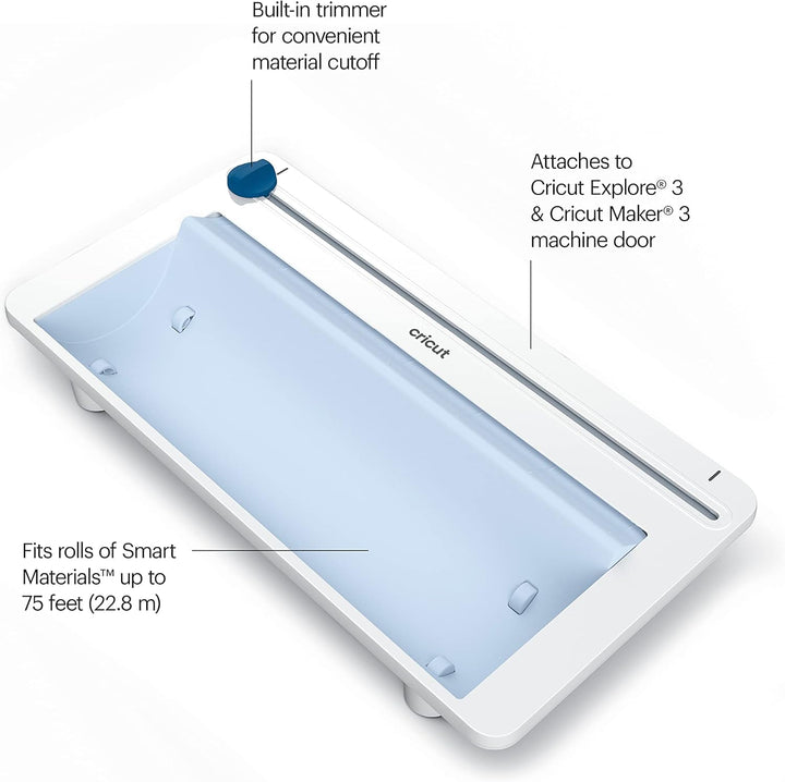 Cricut 2009039, Silber, Roll Holder for Explore 3 and Maker 3 & Unbekannt Applikator und Entferner S