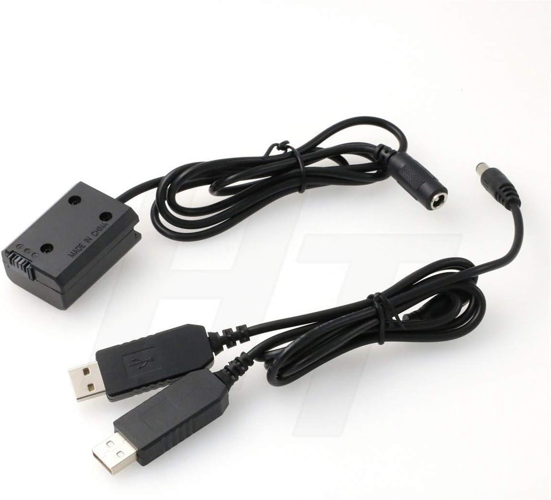 HangTon 5 V USB auf NP-FW50 DC Koppler Dummy Akku für Sony A7 A7II A7S A7SII A7R A7RII A6300 A6500 A