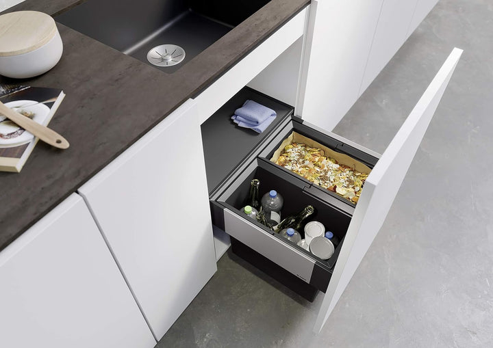BLANCO SELECT II 50/2 | Kunststoff, Aluminium | 50er Unterschrank | Auszugssystem zur Frontanbindung
