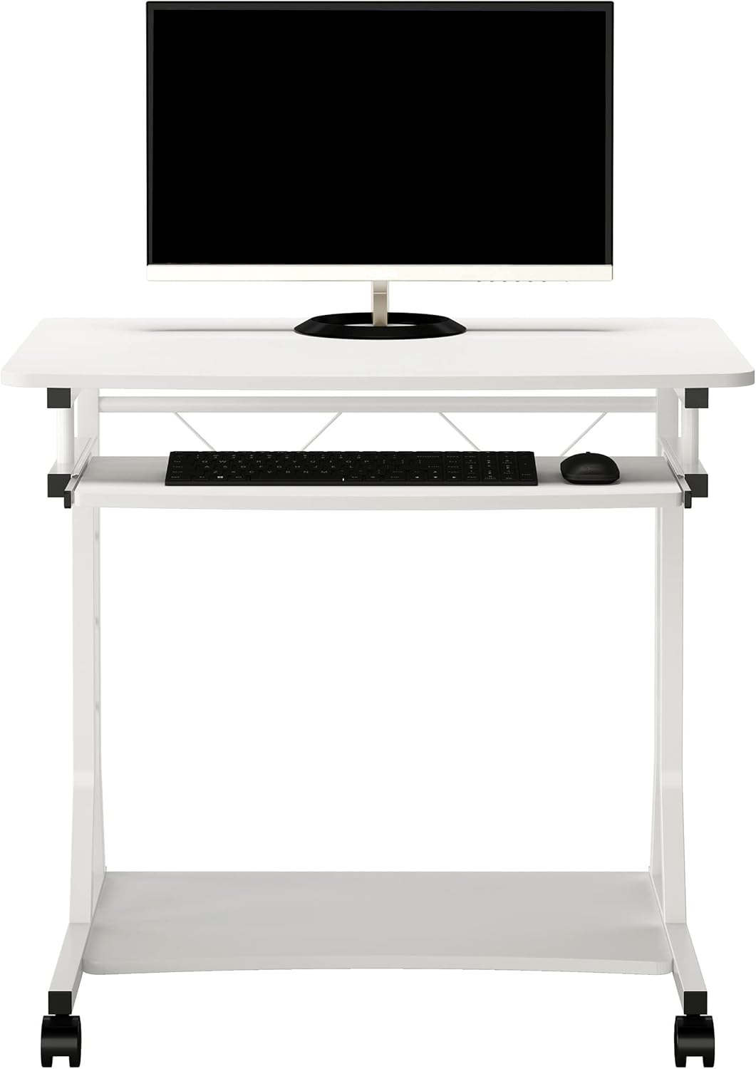 SixBros. Computerschreibtisch Weiss - CT-3791AM/8417