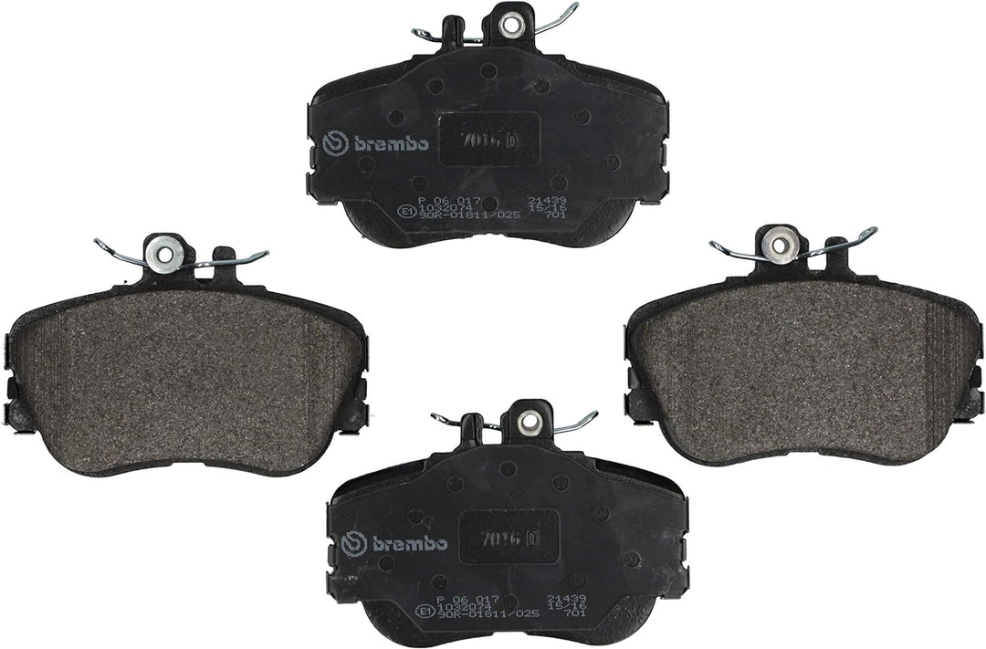 Brembo P 06 017 Bremsbelagsatz, Scheibenbremse - (4-teilig)