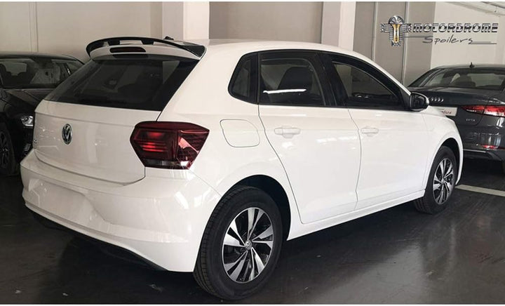 AUTO-STYLE Dachspoiler kompatibel mit Volkswagen Polo (AW) 2017- exkl. R-line/GTi (PU)