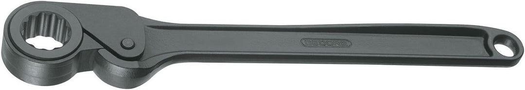 GEDORE 6255230 31 KR 44558 Freilaufknarre 12' mit Ring UD-Profil 28 mm, 28 mm