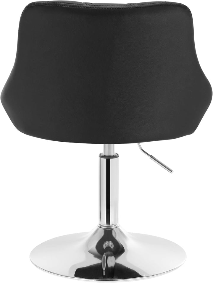 WOLTU 4er Set Verstellbarer Sitzhocker Stuhl Arbeitshocker Bürohocker Schminkhocker mit Rückenlehne