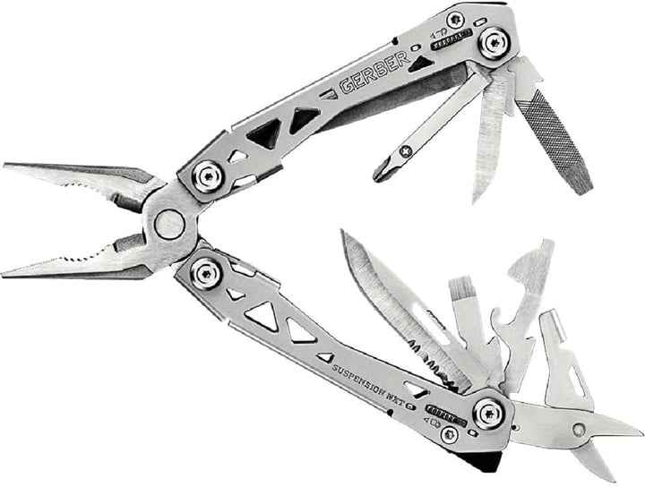 Gerber Multifunktionswerkzeug mit Taschenclip und 15 Funktionen, Suspension NXT Multi-tool, 31-00368