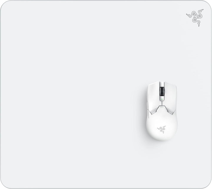 Razer Atlas - Glasmausmatte (Premium gehärtetes Glas, Ultra-Glatte Oberfläche, Mikrogeätzte Oberfläc