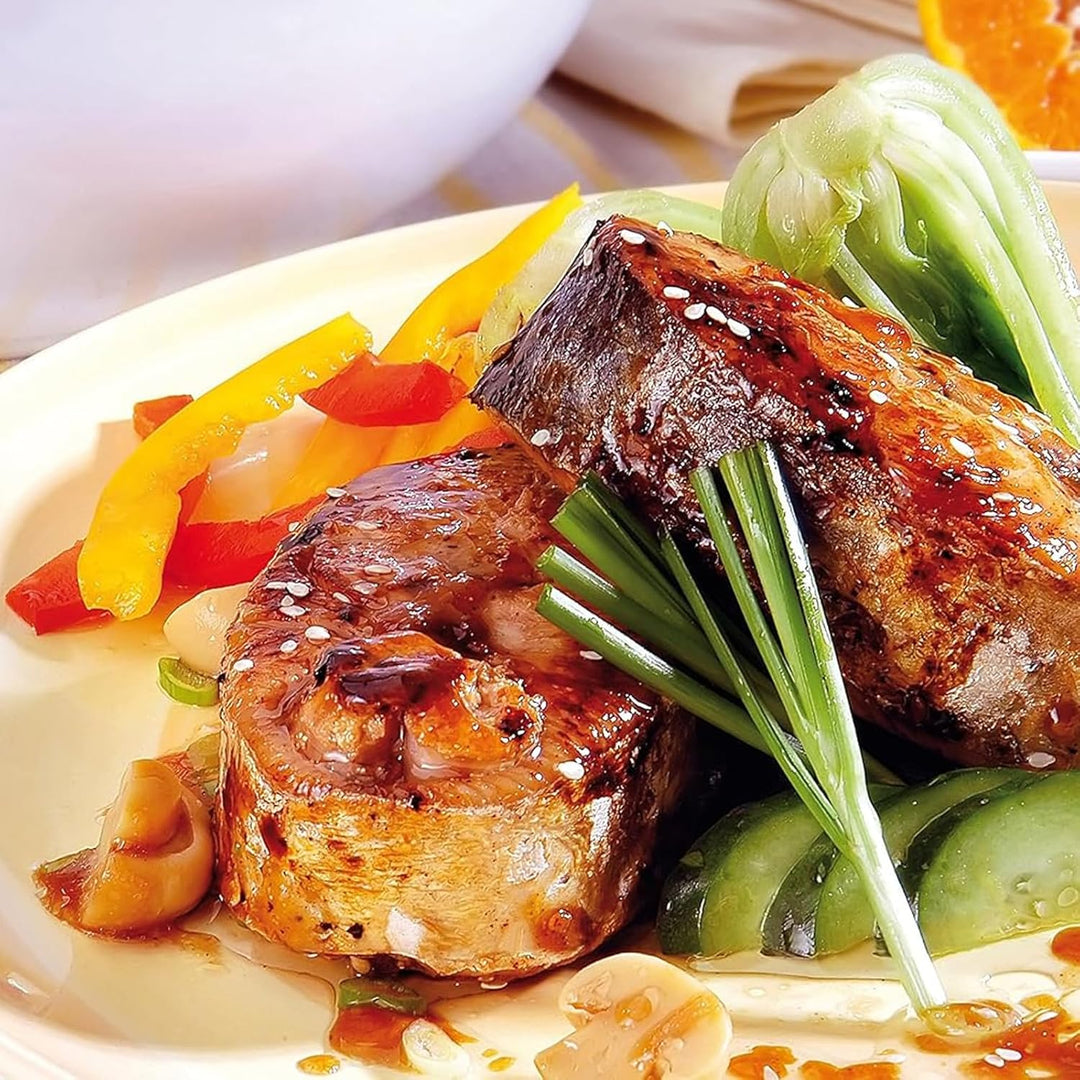 CASO | MCG25 chef 3-in-1 Mikrowelle mit Grill und Heissluft 1950W | Backofen-Funktion bis 200°C, Dre