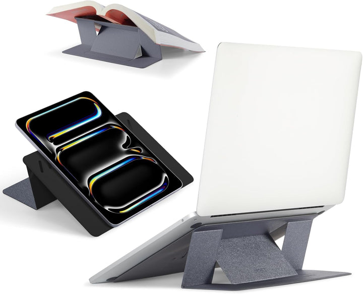 MOFT Laptop Ständer, Faltbarer Notebookständer mit 2 verstellbaren Winkeln, Tragbarer Universeller N