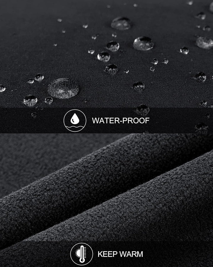 33,000ft Weste Herren Outdoor Wasserdichte Softshell Ärmellose Jacke Bodywarmer Fleece Weste Full Zi