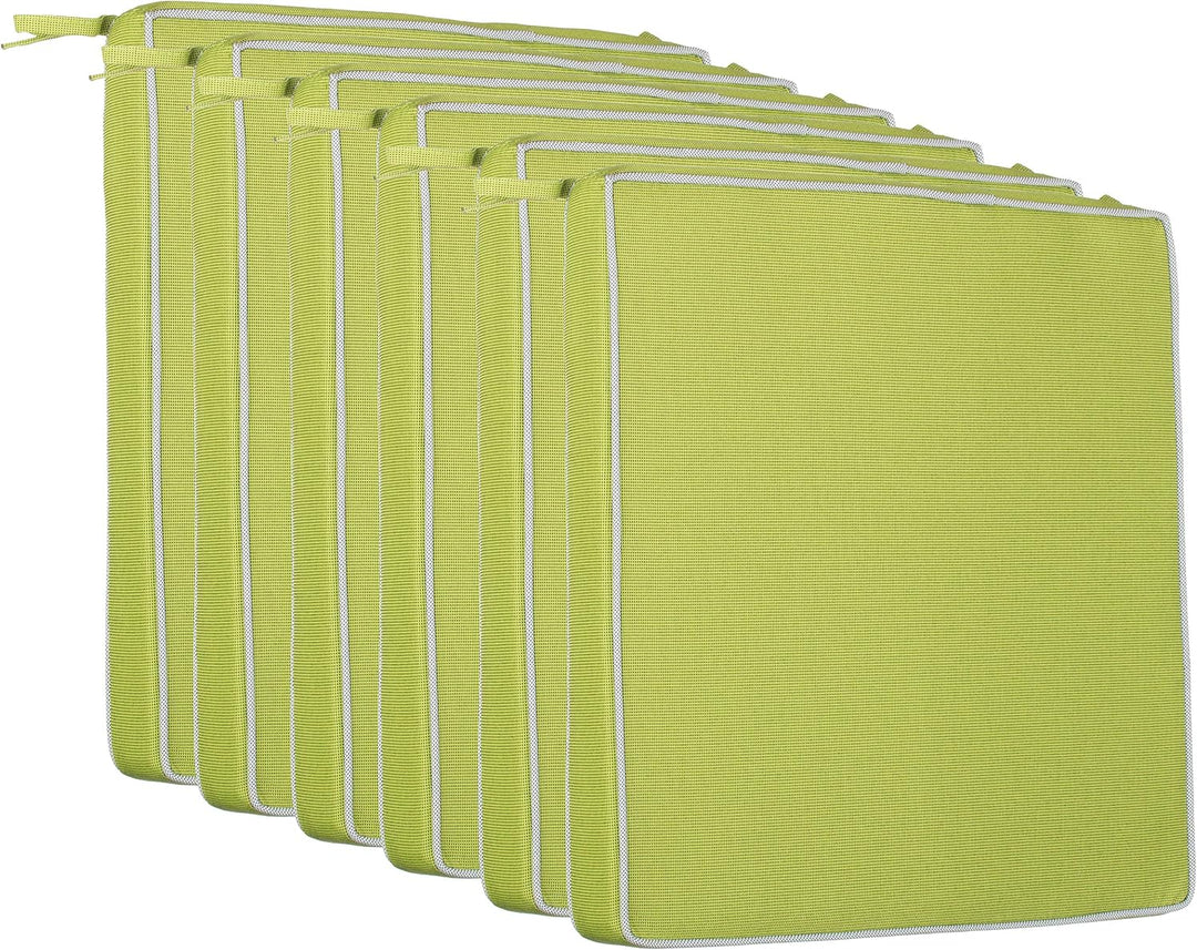 Brandsseller Outdoor Sitzkissen Kissen Dekokissen - Schmutz- und Wasserabweisend - 220 gr. Füllung -