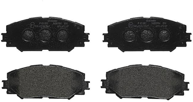 Brembo P 83 082 Bremsbelagsatz, Scheibenbremse - (4-teilig)