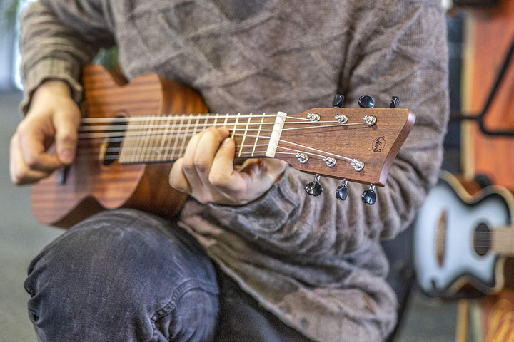 GEWA Sopran Ukulele Manoa K-SO Sopran Sapelli matt mit Gig Bag Ukulele Sopran Sapelli matt, Kaleo-K-