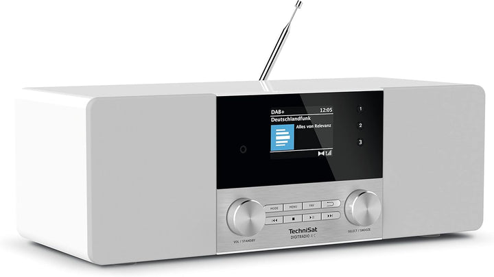 TechniSat DIGITRADIO 4 C - Stereo Digital-Radio (DAB+, UKW, Farbdisplay, Bluetooth-Audiostreaming, K