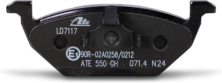 ATE 13.0470-7117.2 Bremsbelagsatz, Scheibenbremse