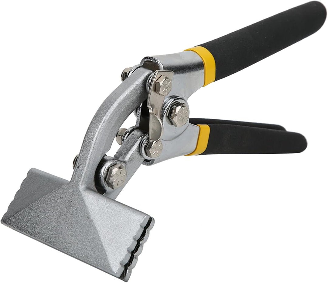 Blechbiegezange, 6-Zoll-Falzzange, multifunktionales, gerades Metall-Biegezangenwerkzeug, rutschfest