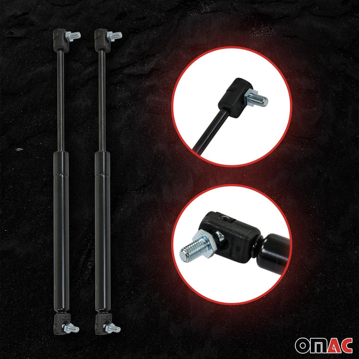 OMAC 2x Heckklappendämpfer Gasfeder Dämpfer kompatibel mit Toyota Hilux 2005-2015 Edelstahl, Hilux 2