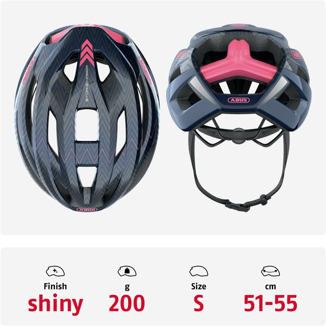 ABUS Rennradhelm StormChaser - Leichter und komfortabler Fahrradhelm für professionellen Radsport fü