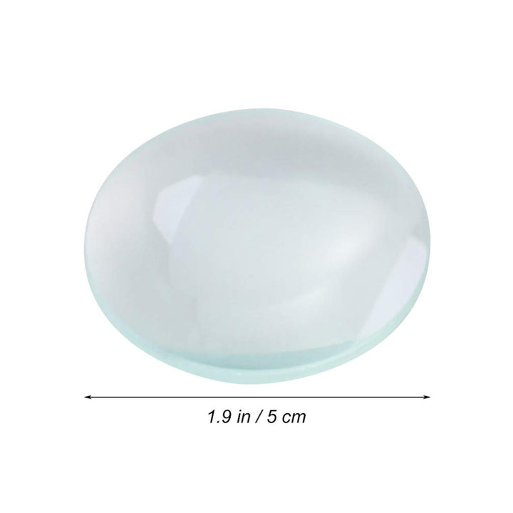 ibasenice Premium Optisches Glas - 6 Stück Glaslinse Optische Linse 3cm / 5cm / 5cm Durchmesser 50 M