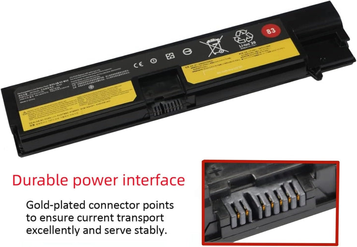 PUGASR 83 01AV418 SB10K97575 Laptop Akku Kompatibel mit Lenovo ThinkPad E570 E570C E575 Series 82 01