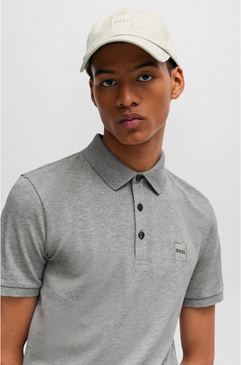 BOSS Herren Passenger Polohemd XXL Light/Pastel Grey51, XXL Light/Pastel Grey51