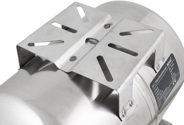 BITUXX® Edelstahl Membrankessel 24L Druckkessel Hauswasserwerk Kessel inkl Membran 1 Zoll Anschluss