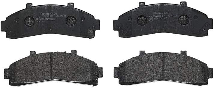 Brembo P 24 041 Bremsbelagsatz, Scheibenbremse - (4-teilig)