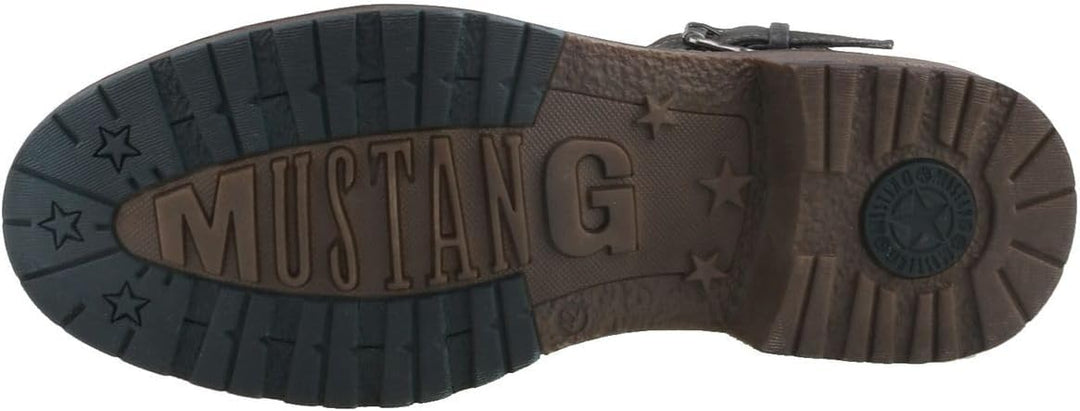 Mustang Herren Stiefel gefüttert Grau, Schuhgrösse:EUR 47