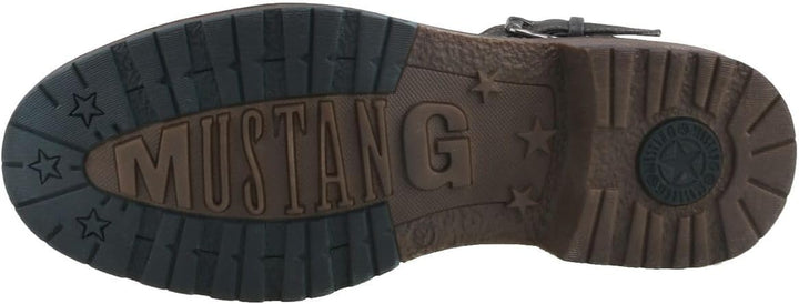 Mustang Herren Stiefel gefüttert Grau, Schuhgrösse:EUR 47