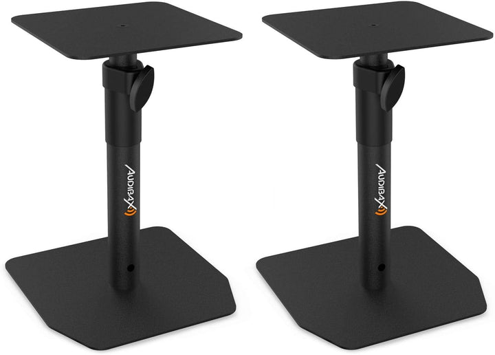 Audibax Neo STM-20 Soportes de Mesa Regulables para Monitor Estudio y Altavoz (Pareja)
