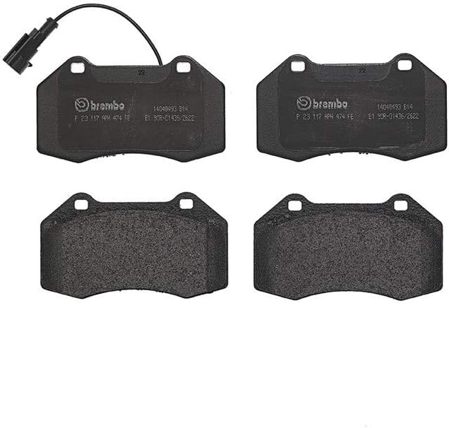 Brembo P 23 125 Bremsbelagsatz - 4-teiliges Set Für Optimale Bremsleistung