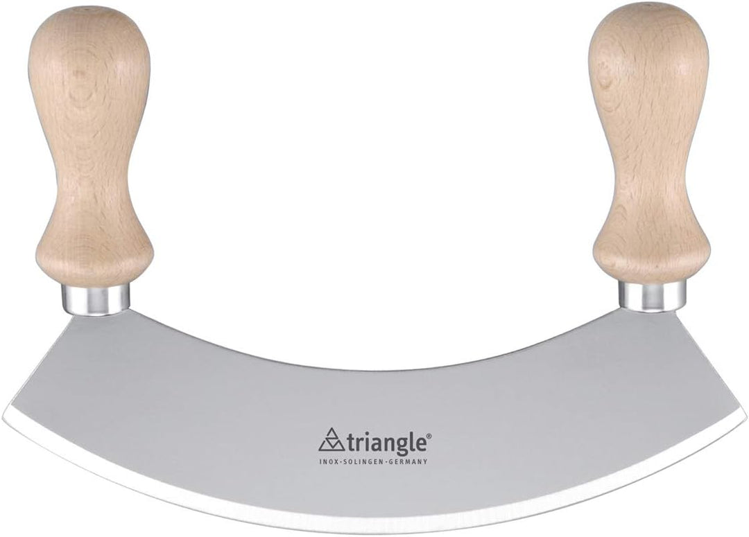 triangle 43 231 23 02 Wiegemesser 23 cm, einschneidig mit Holzgriff Made in Solingen/Germany profess