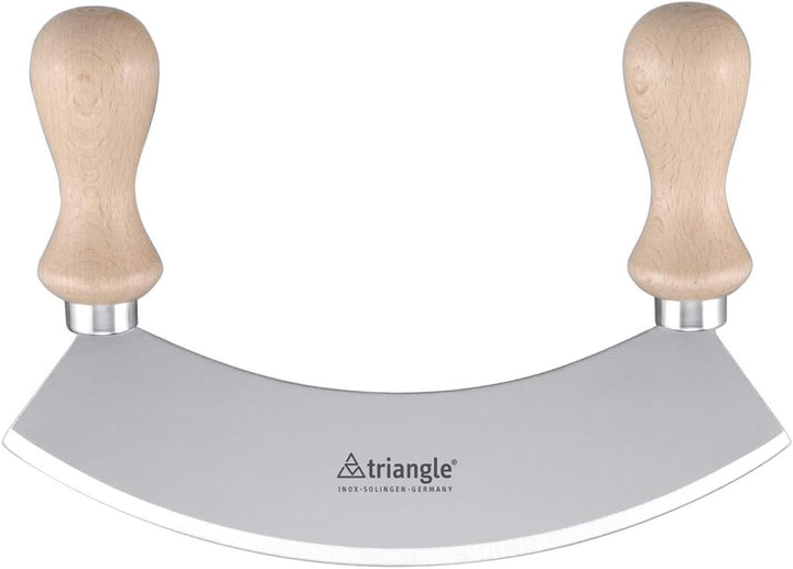 triangle 43 231 23 02 Wiegemesser 23 cm, einschneidig mit Holzgriff Made in Solingen/Germany profess