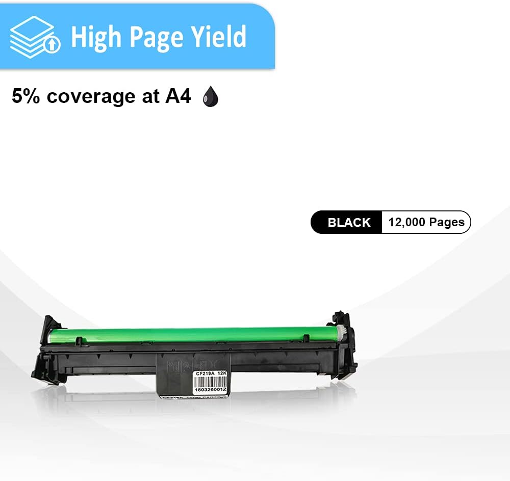Kompatible Trommelkartusche 19A CF219A Schwarz Ersatz für HP Laserjet Pro M102a M102w, MFP M130fn M1