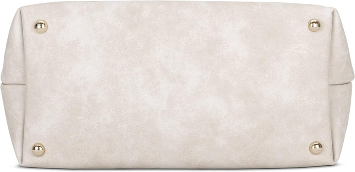 Expatrié Beuteltasche Damen - Sarah Medium - Handtasche aus Veganem PU Leder - Umhängetasche für Cit