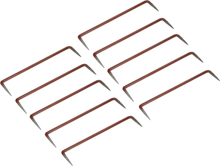 KOTARBAU® 10er Set Bauklammer 400 mm zum Verbinden von Gerüsten Holzkonstruktionen 400mm, 400mm