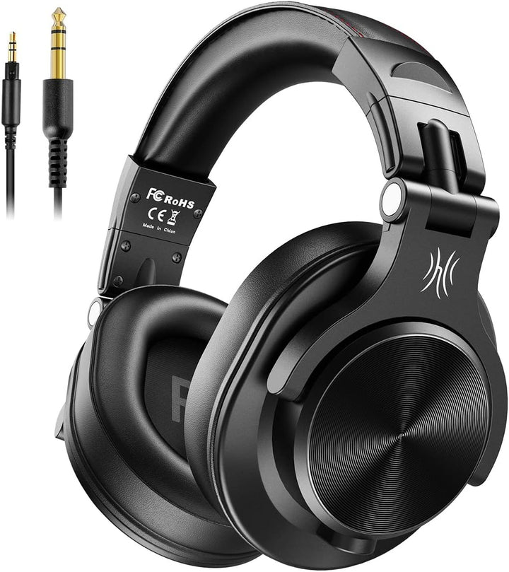 OneOdio Kopfhörer Over Ear, DJ Kopfhörer mit Kabel, Professionell Geschlossener Studio HiFi Kopfhöre